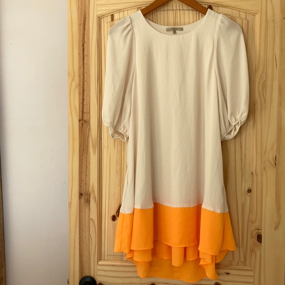 Chiffon feel layered dress by RW & Co - Picture 5 of 7